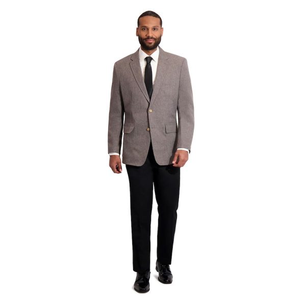Men’s Grey Machine Washable Classic Fit Blazer Jacket (2)